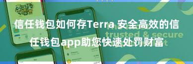 信任钱包如何存Terra 安全高效的信任钱包app助您快速处罚财富