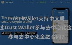 Trust Wallet支持中文吗 若何通过Trust Wallet参与去中心化金融合同？