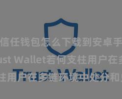 信任钱包怎么下载到安卓手机 Trust Wallet若何支柱用户在多链环境中处分和兑换金钱？